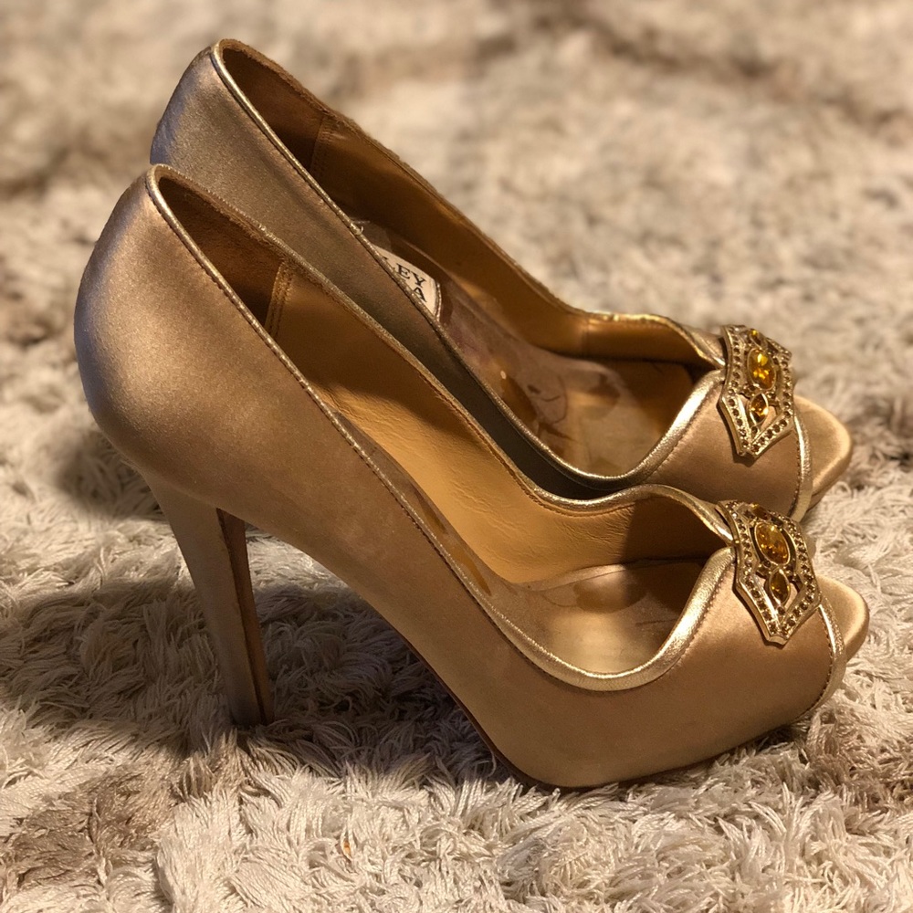 Champagne Gold heels